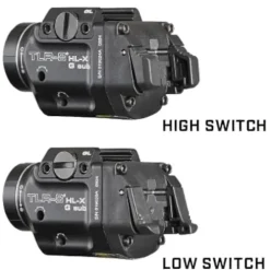 Streamlight TLR-8 HL-X G 1000-Lumen Tactical Flashlight with Green Laser for Springfield Armory Hellcat Black
