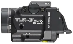 Streamlight TLR-8 HL-X G 1000-Lumen Tactical Flashlight with Green Laser for Springfield Armory Hellcat Black