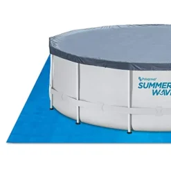 Summer Waves 16′ Elite Frame Above-Ground Pool White