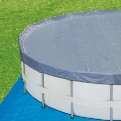 Summer Waves Elite 16′ x 48″ Round Metal Frame Pool with Deluxe Accessories White