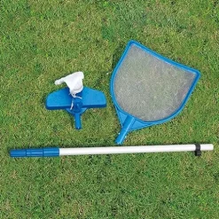 Summer Waves Elite 24′ x 12′ x 52″ Rectangular Above Ground Swimming Pool Set Gray