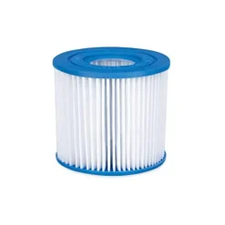 Summer Waves Elite Metal Frame Rectangular Above Ground Pool with Filter Pump and Ladder Gray