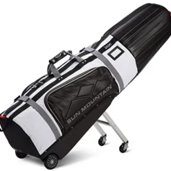 Sun Mountain 2018 ClubGlider Tour Series Golf Travel Cover Bag Black-White