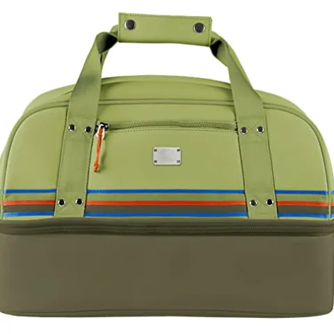 Sun Mountain Mid-Stripe Boston Bag Loden/Moss/Inferno