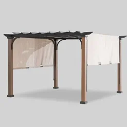 Sunjoy 110105005 Pergola Black/Brown