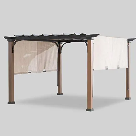 Sunjoy 110105005 Pergola Black/Brown