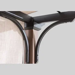 Sunjoy 110105005 Pergola Black/Brown