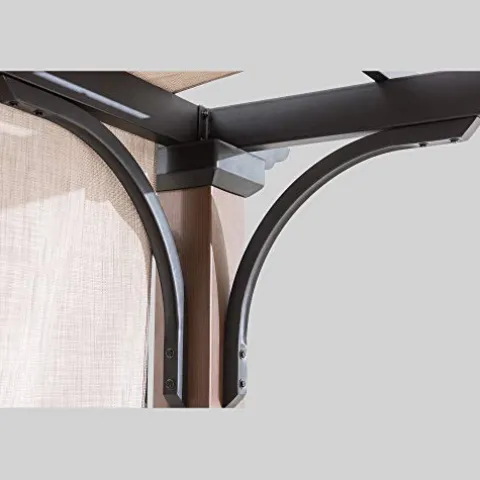 Sunjoy 110105005 Pergola Black/Brown