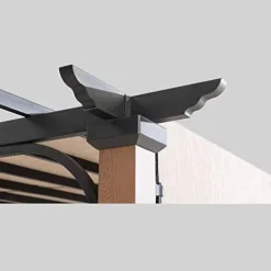 Sunjoy 110105005 Pergola Black/Brown