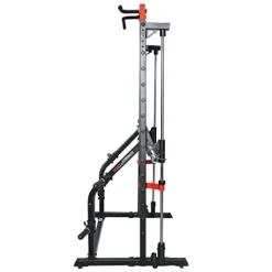 Sunny Health & Fitness Premium Squat Smith Machine Black