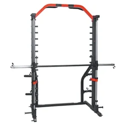 Sunny Health & Fitness Premium Squat Smith Machine Black