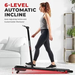 Sunny Health & Fitness Treadpad® Pacer Dual Mode Treadmill Black