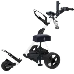 Super E Caddy Fully Loaded Weekender Electric Golf Cart White