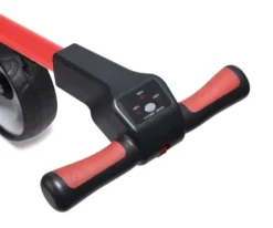 Super E Caddy The Weekender 3-Wheel Electric Golf Cart Lightweight Portable Folding Electric Golf Push Cart Red