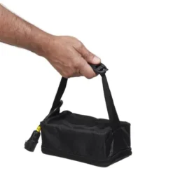 Super E Caddy The Weekender 3-Wheel Electric Golf Cart Lightweight Portable Folding Electric Golf Push Cart Red