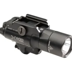 SureFire X400T High-Candela LED WeaponLight with Green Laser Black