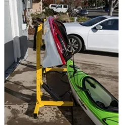 Suspenz Kayak Storage Rack Yellow