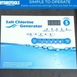 Swimline Hydrotools 87640 Salt Chlorine Generator (40K Gal)