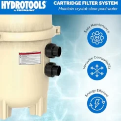 Swimline HydroTools 480 SF Pool Cartridge Filter 74,000 Gallons