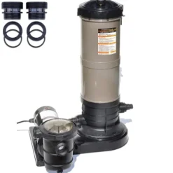 Swimline HydroTools Cartridge Pool Filter System with Connection Kit Multi