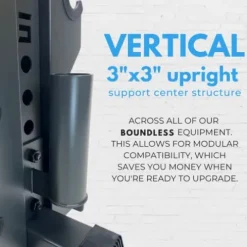 Synergy Custom Fitness 8-Tier Vertical Dumbbell Storage Rack – DBRK8 (Textured Black, Grey, White, Synergy Blue, Red, Orange, Yellow, Blue, Military Green, Military Tan)