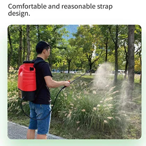 3T Group 780 Electrostatic Rechargeable Ultra Volume Spray Fogger Machine Red