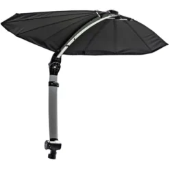 TACO Marine T10-4000-18 ShadeFin Mini with Bag & Kayak Mount Silver