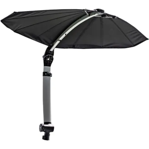 TACO Marine T10-4000-18 ShadeFin Mini with Bag & Kayak Mount Silver