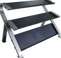 TAG Fitness 3-Tier Horizontal Dumbbell Rack