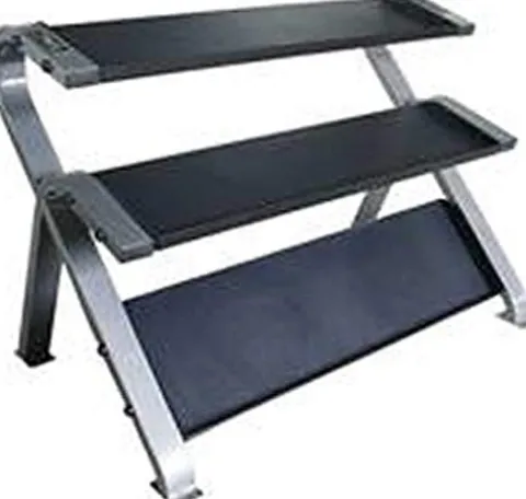 TAG Fitness 3-Tier Horizontal Dumbbell Rack