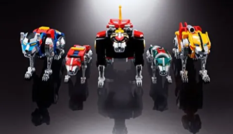 TAMASHII NATIONS GX-71 Voltron Soul of Chogokin Action Figure Multicolor