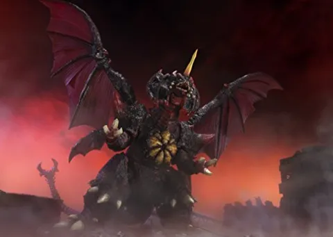 TAMASHII NATIONS S.H. Monster Arts Godzilla Vs. Destroyah Figure Red