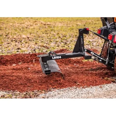 Tarter 100 Series Landscape Rake 4ft Working Width 48in Category 1