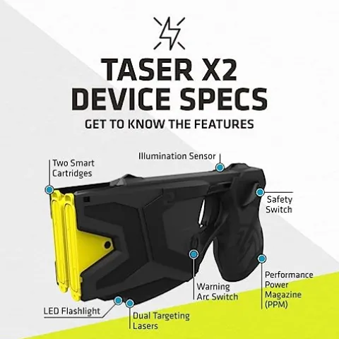 Taser Professional Series Personal and Home Defense Kit X2 Black