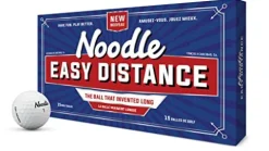 TaylorMade 2018 Noodle Easy Distance Golf Ball White Pack of 15