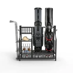 TBEONE Golf Storage Garage Organizer Rack