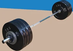TDS 300 lb Olympic Weight Set with Bumper and Iron Plates