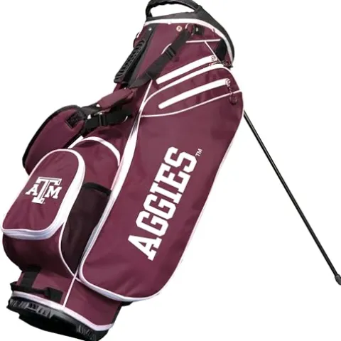 Team Golf Texas A and M Birdie Stand Golf Bag Multi Team Color
