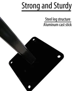 Team Tables Toronto Hockey Table Black Table Top with Toronto Puck Mat