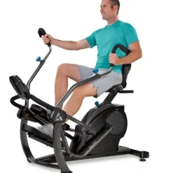 Teeter FreeStep LT1 Recumbent Cross Trainer and Elliptical Black