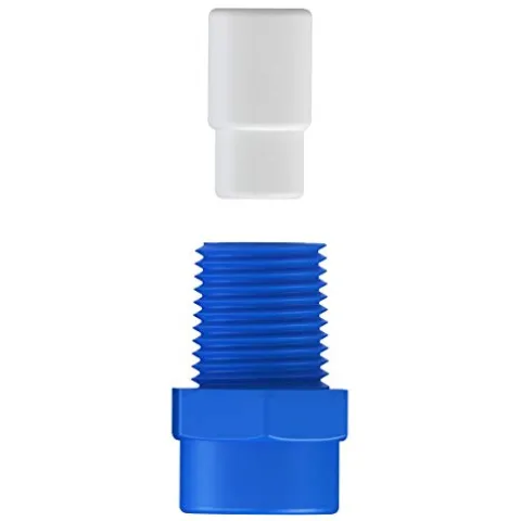Tefen Plastic Fogger Misting Nozzles with Poly Filter 1/8″ NPT 1.5GPH 1000 Pack Blue