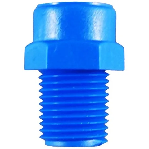 Tefen Plastic Fogger Misting Nozzles with Poly Filter 1/8″ NPT 1.5GPH 1000 Pack Blue