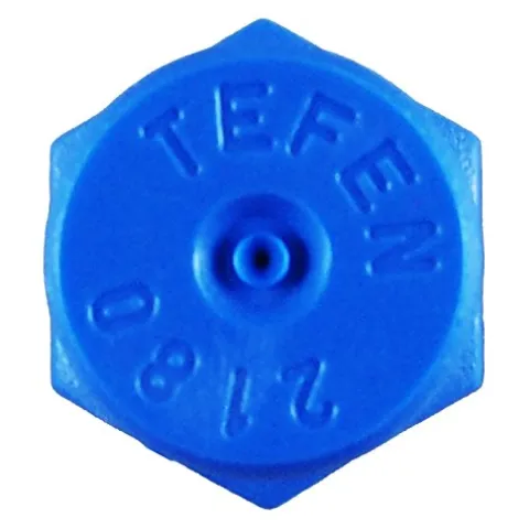Tefen Plastic Fogger Misting Nozzles with Poly Filter 1/8″ NPT 1.5GPH 1000 Pack Blue