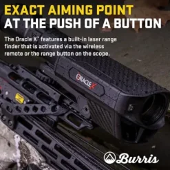 TenPoint Flatline 460 Oracle X Crossbow Black – 460 FPS, Burris Rangefinding Scope, ACUslide System