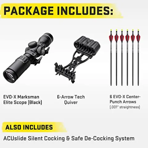 TenPoint Havoc RS440 Crossbow Package ACUslide Graphite