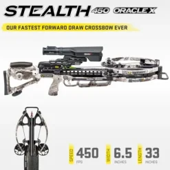 TenPoint Stealth 450 Oracle X Crossbow 450 FPS Veil Alpine