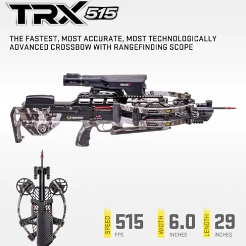 TenPoint TRX 515 Oracle Vektra Crossbow with Burris Oracle X Scope & Arrows