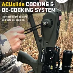 TenPoint Turbo X Crossbow Vektra – 415 FPS with 100-Yard RangeMaster Scope & ACUslide System