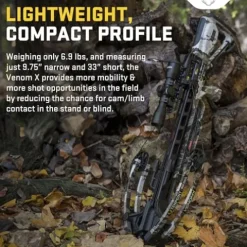 TenPoint Venom X Crossbow Moss Green – 390 FPS, Includes Pro-View 400 Scope & Accessories