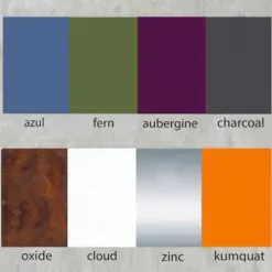 Terra Trellis Original Gracie Modern Arbor Moongate Oxide